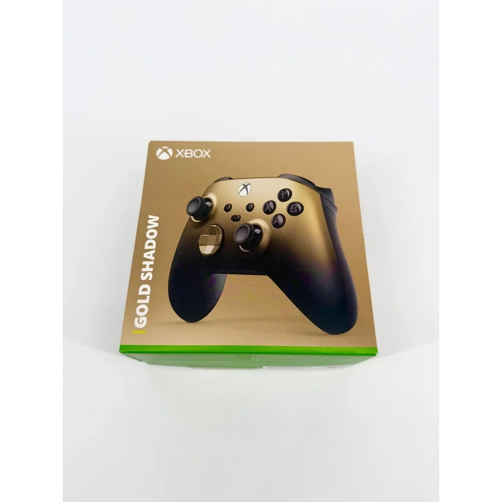 Xbox Wireless Controller Gold Shadow Special Edition Metallic Gold Black